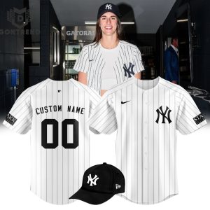 2024 Caitlin Clark x New York Yankees Baseball Jersey