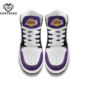 Lebron James Los Angeles Lakers Air Jordan 1 High Top