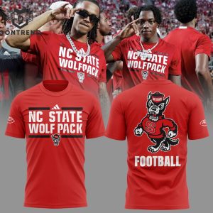 2024 NC State Wolfpack Football 3D T-Shirt