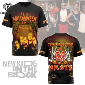 New Kid On The Block – It Halloween Time Design 3D T-Shirt