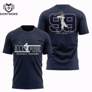 Aaron Judge All Rise Baseball Procamp 3D T-Shirt