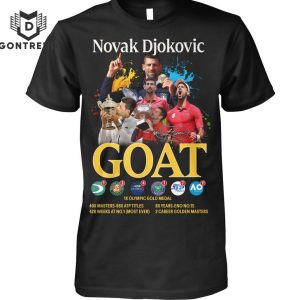 The Big Three Novak Djokovic – Rafael Nadal – Roger Federer Signature Unisex T-Shirt