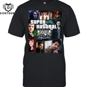 Supernatural Winchester Brothers Design 3D T-Shirt