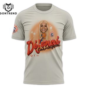 2024 DiJonai Carrington Connecticut Sun 3D T-Shirt