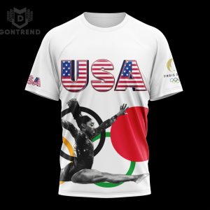 Simone Biles Team USA Because I Can 3D T-Shirt