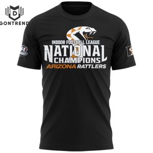 Arizona Rattlers Indoor Football League National Champions 2024 3D T-Shirt