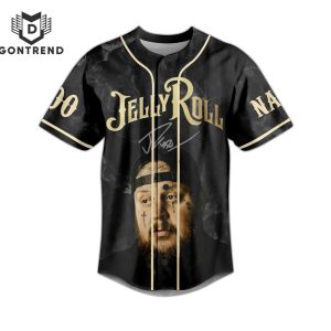 The Beautifully Broken Tour – Jelly Roll Signature Design Baseball Jersey