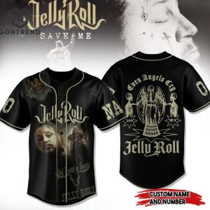 Jelly Roll Even Angels Cry Baseball Jersey