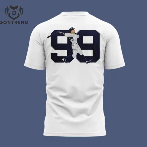 Aaron Judge All Rise Baseball Procamp 3D T-Shirt – White