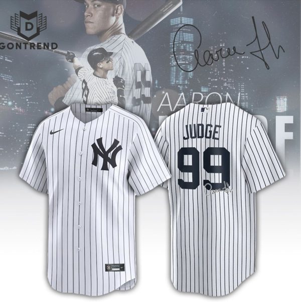 Aaron Judge New York Yankees Signature Baseball Jersey