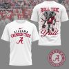 Alabama Crimson Tide Roll Tide Yall 3D T-Shirt – Red