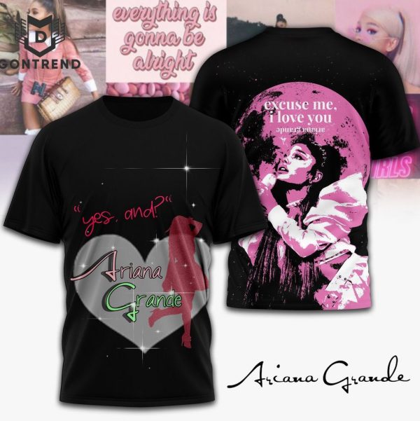 Ariana Grande – Yes, And Design 3D T-Shirt