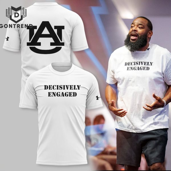 Auburn Tigers Football – Decisively Engaged 3D T-Shirt