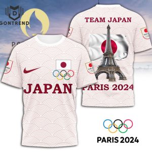 Olympic Paris 2024 Team Japan 3D T-Shirt