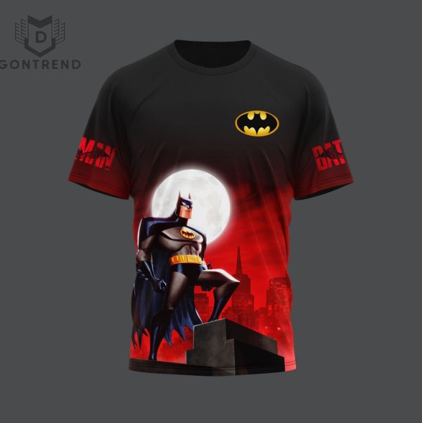 Batman Caped Crusader Design 3D T-Shirt