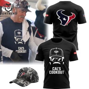 Houston Texans Cals Cookout 3D T-Shirt