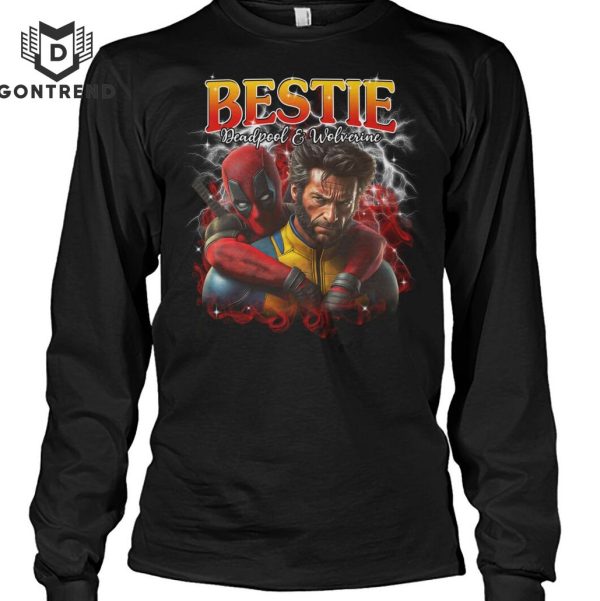 Bestie Deadpool And Wolverine Unisex T-Shirt