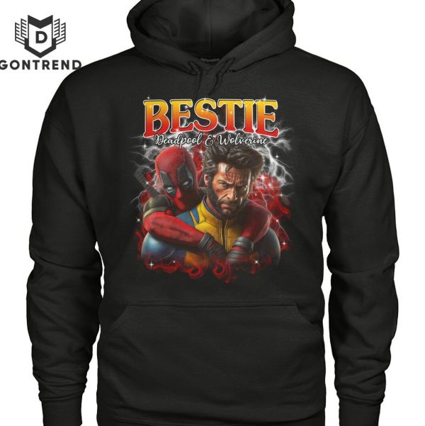 Bestie Deadpool And Wolverine Unisex T-Shirt