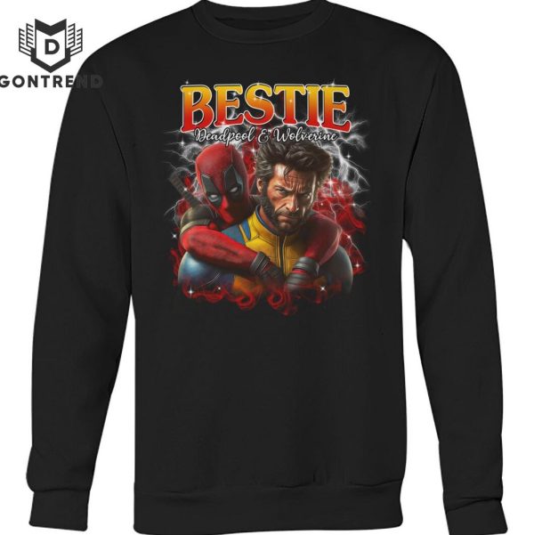 Bestie Deadpool And Wolverine Unisex T-Shirt