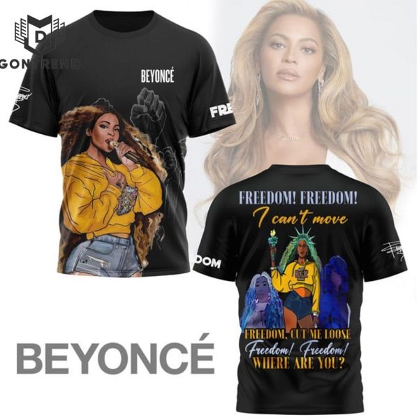 Beyonce Freedom Freedom – Where Are You 3D T-Shirt