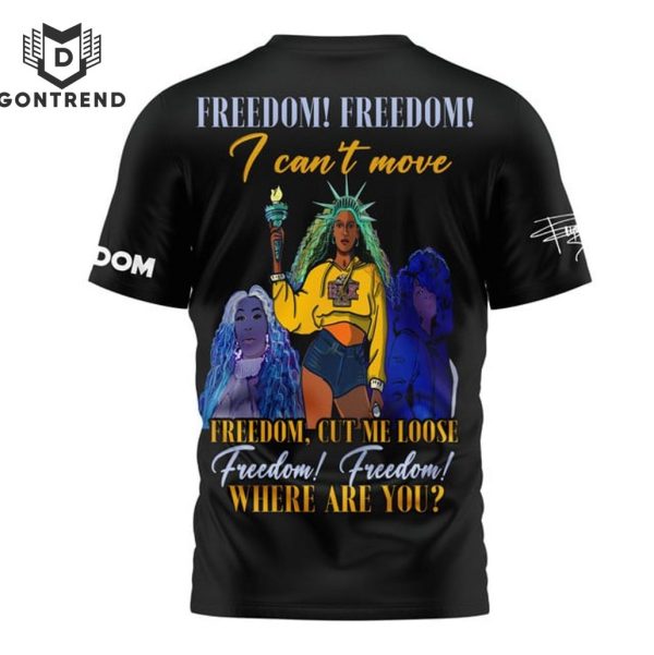 Beyonce Freedom Freedom – Where Are You 3D T-Shirt