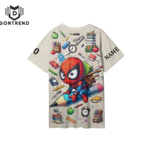 Personalized Rolling Into Kindergarten Deadpool  3D T-Shirt