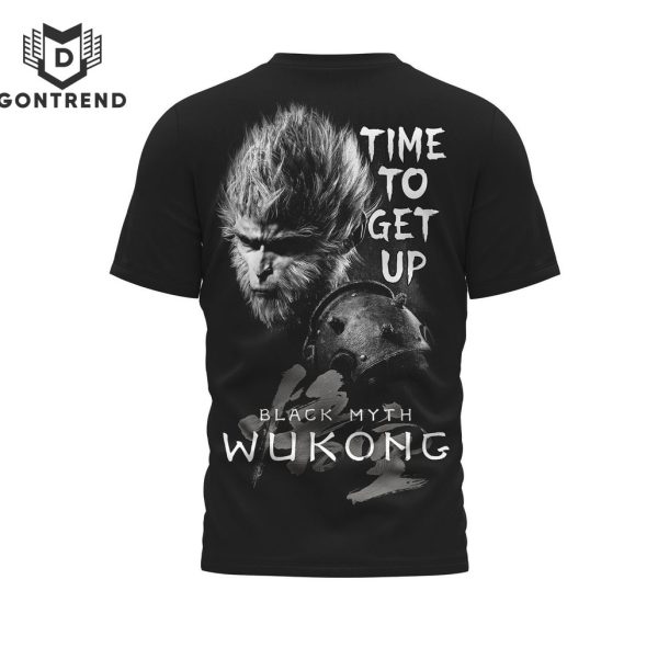 Black Myth Wukong Time To Get Up 3D T-Shirt