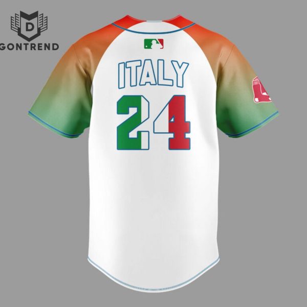 Boston Red Sox x Italian Celebration Night Baseball Jersey