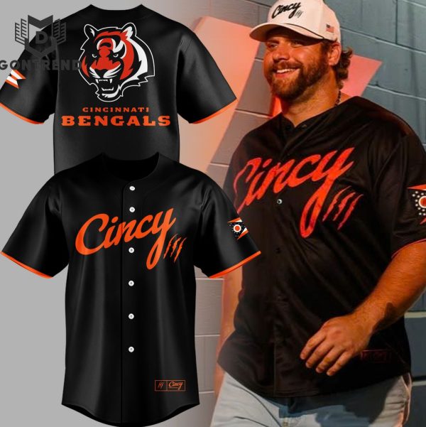 Cincy Cincinnati Bengals Baseball Jersey