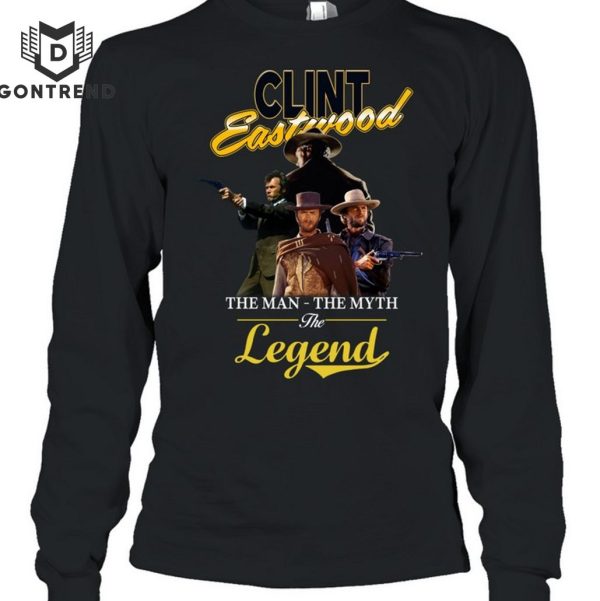 Clint Eastwood The Man – The Myth – The Legend Design Unisex T-Shirt