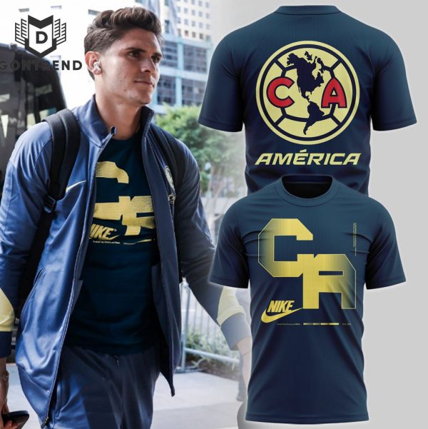 Club America Logo Design 3D T-Shirt