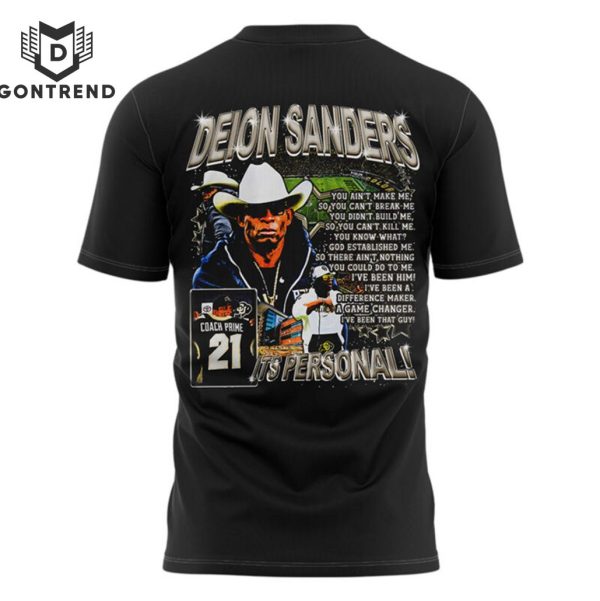 Coach Prime Deion Sanders It Personal Colorado Buffaloes Football 3D T-Shirt