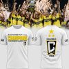 Columbus Crew crowned Champions of Leagues Cup 2024 3D T-Shirt – Gold