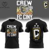 Columbus Crew crowned Champions of Leagues Cup 2024 3D T-Shirt – Gold