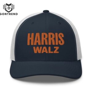 Harris Walz 24 Trucker Hat