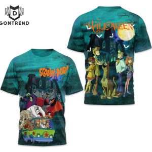 Happy Holloween Scooby-Doo 3D T-Shirt