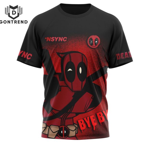 Deadpool And Wolverine Bye Bye Bye – NSYNC 3D T-Shirt