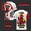 Deadpool – The Marvel Jesus 3D T-Shirt