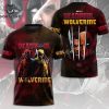 Deadpool And Wolverine Let F Go 3D T-Shirt