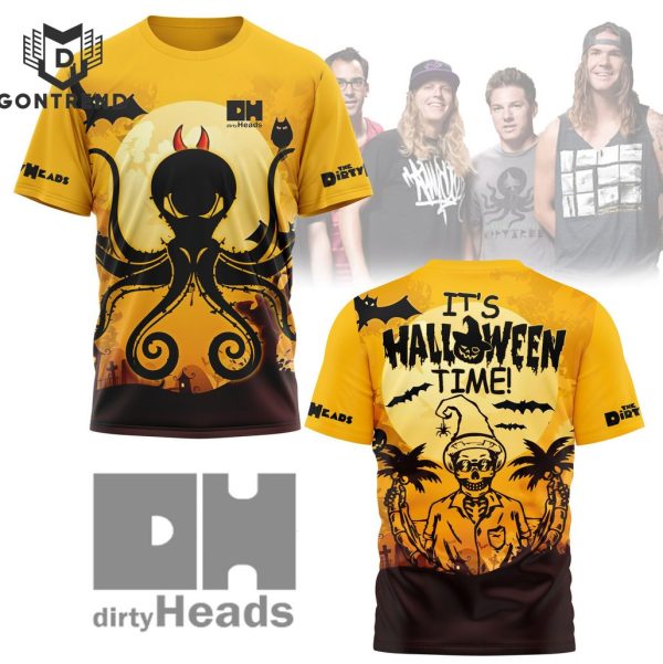 Dirty Heads – It Halloween Time Design 3D T-Shirt