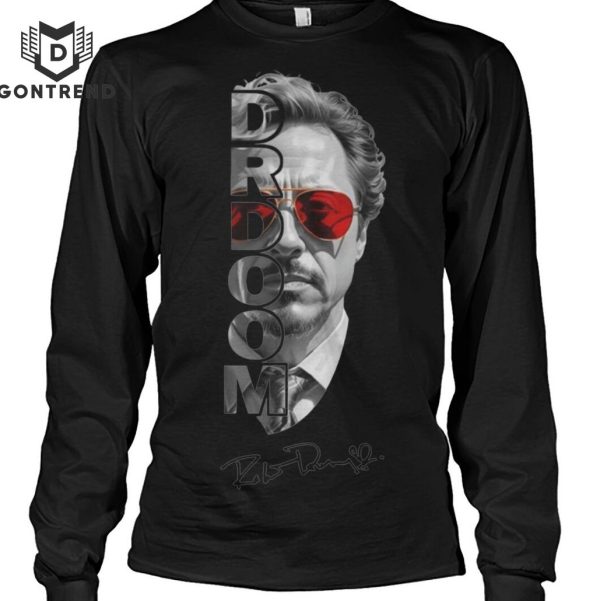 Dr Doom Robert Downey Jr Signature T-Shirt