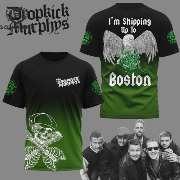 Dropkick Murphys Im Shipping Up To Boston 3D T-Shirt