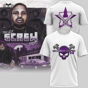 Houston Astros x DJ Screw Screwhead 956 3D T-Shirt