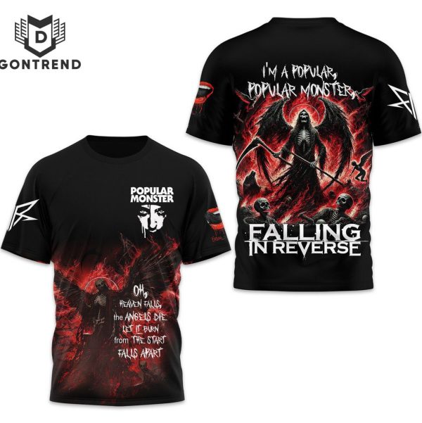 Falling In Reverse – Popular Monster 3D T-Shirt