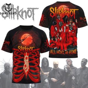 Slipknot All Hope Is Gone Design 3D T-Shirt