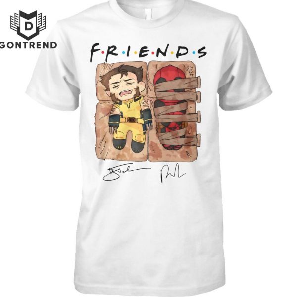 Friends Deadpool And Wolverine Signature Unisex T-Shirt