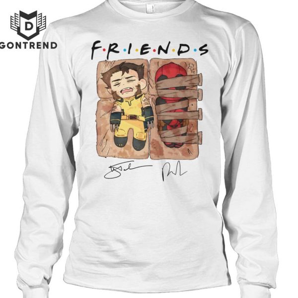 Friends Deadpool And Wolverine Signature Unisex T-Shirt