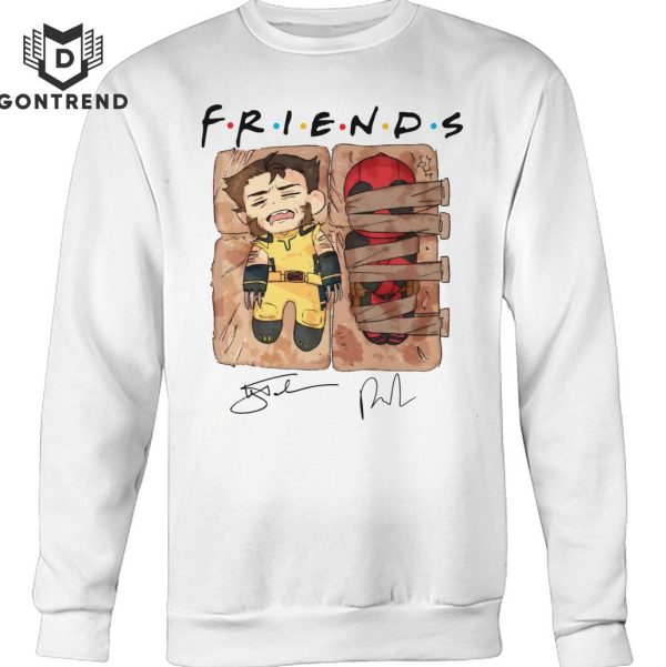 Friends Deadpool And Wolverine Signature Unisex T-Shirt