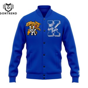 Kentucky Wildcats Mens Basketball 2024 Baseball Jacket