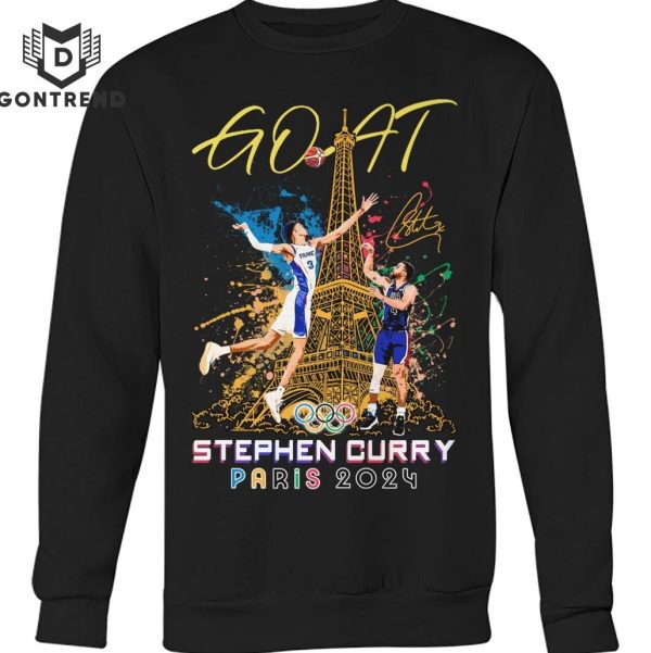 GOAT Stephen Curry Paris 2024 Signature Design Unisex T-Shirt